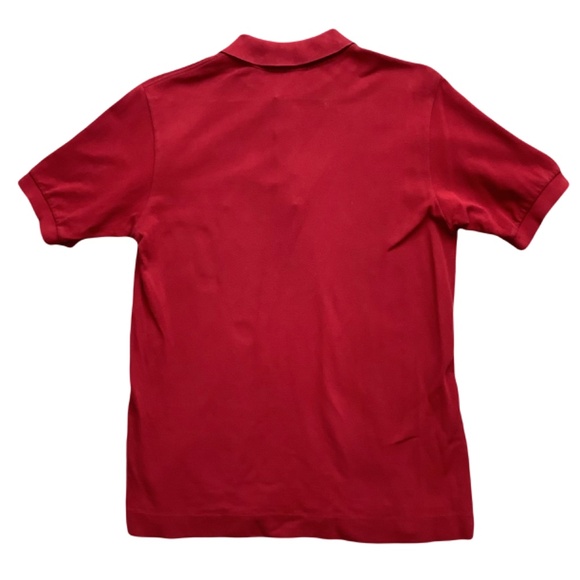 Vintage UNITED COLORS OF BENETTON Red Polo Shirt - Picture 2 of 4